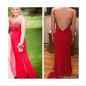 Red Jovani Prom Dress CHEAP